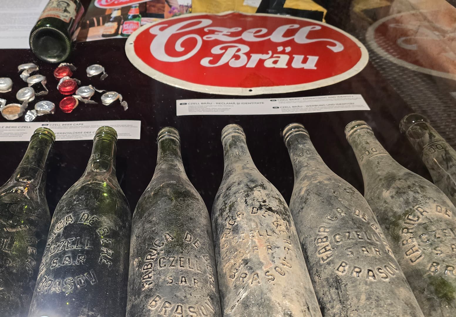 Historic artifacts from the Czell museum